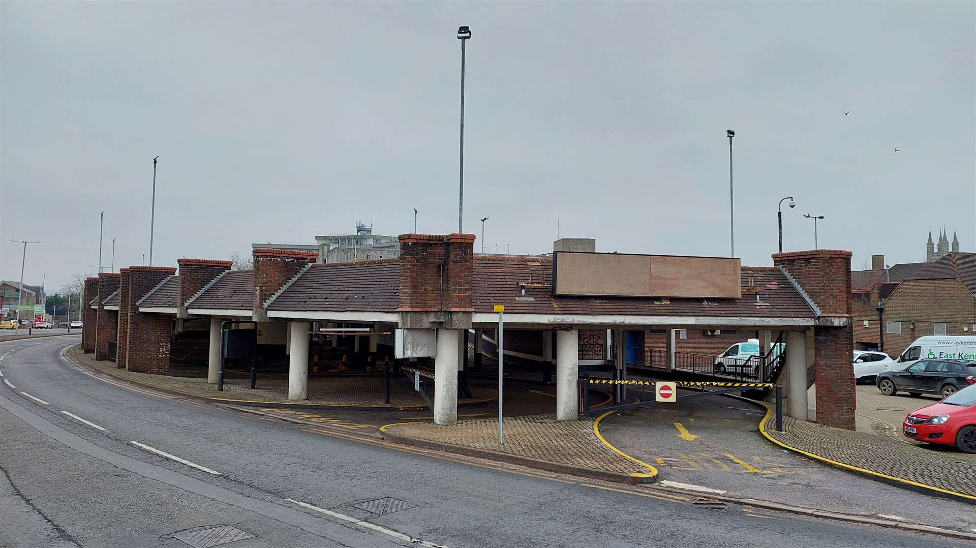 The car park has been closed since September