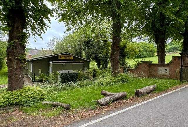 The scout hut in the grounds of Reynolds Retreat in Quarry Hill Road, Sevenoaks. Photo credit: 1st Borough Green Scouts group