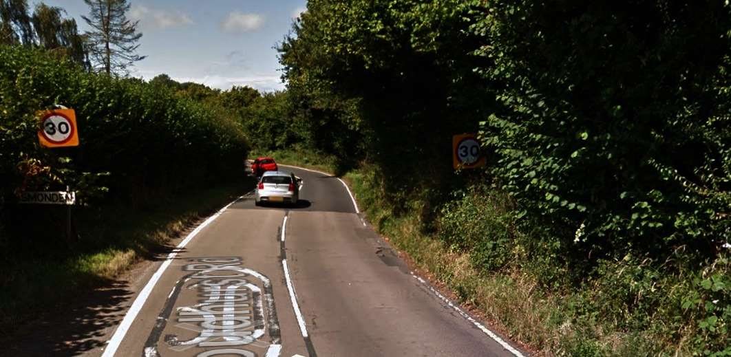 Goudhurst Road, Horsmonden. Picture: Instant Street View (1222765)