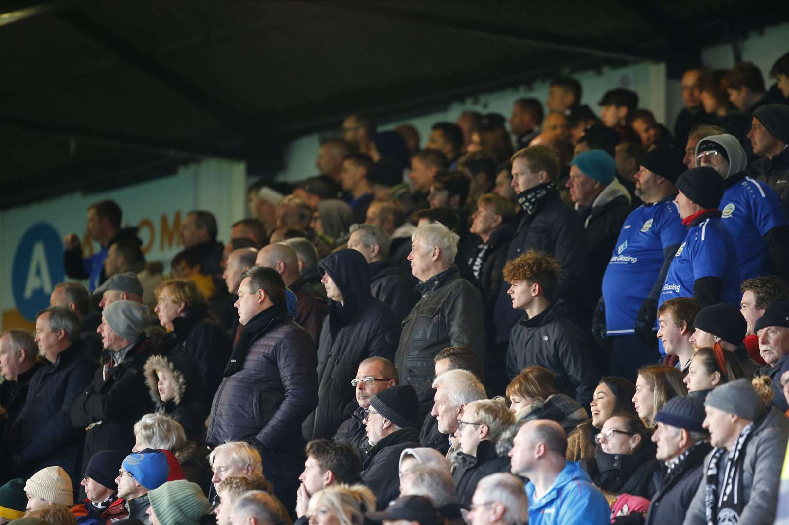 David Leworthy has thanked Dover fans for their support Picture: Andy Jones
