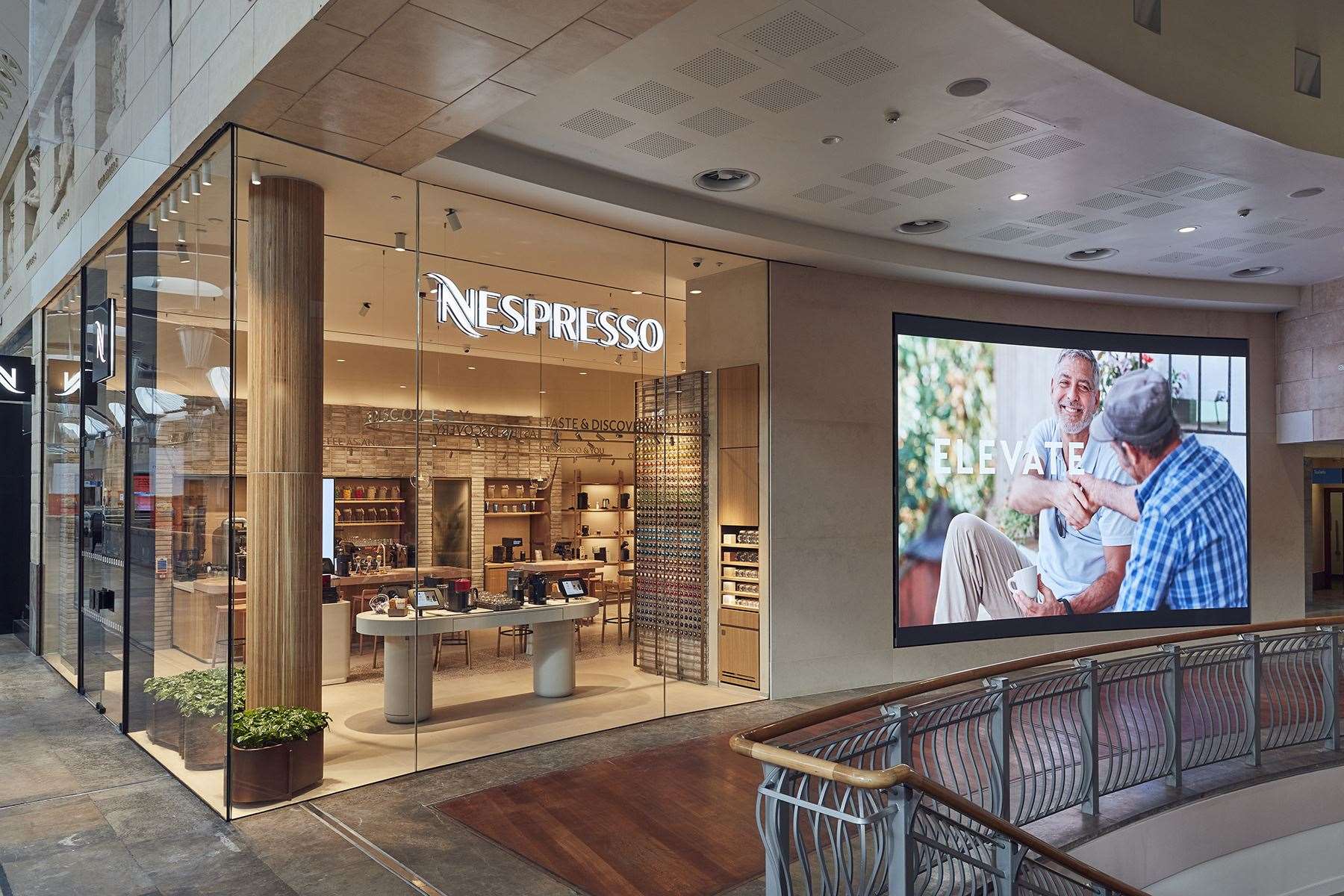 The new Nespresso store in Bluewater Picture: Nespresso