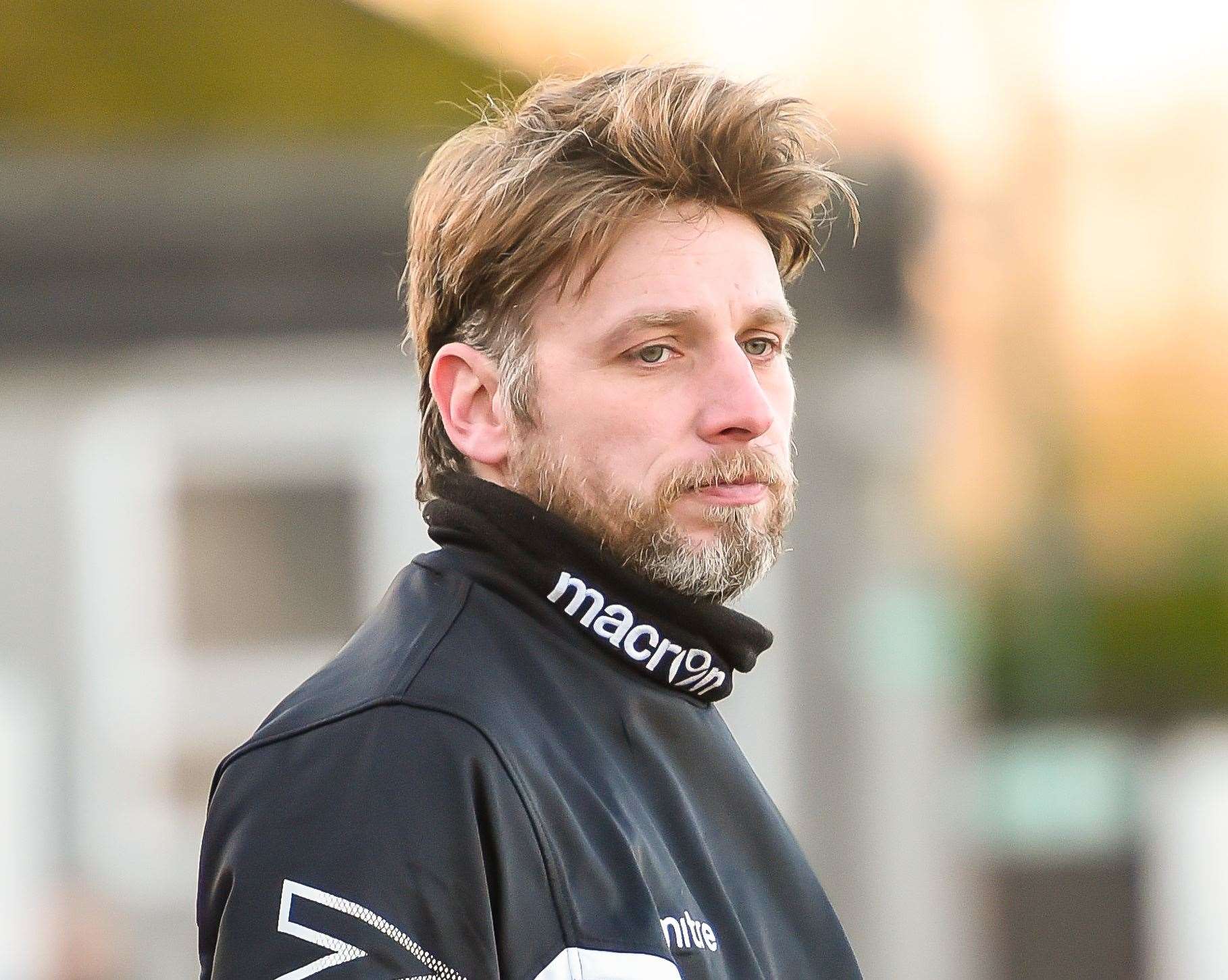 Faversham Town boss James Collins Picture: Alan Langley