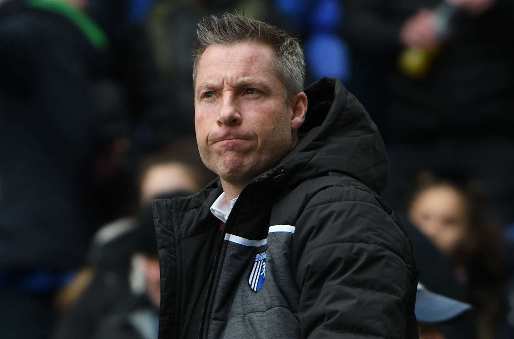 Can manager Neil Harris steer Gillingham to safety in the second half of the season? Picture: Barry Goodwin.