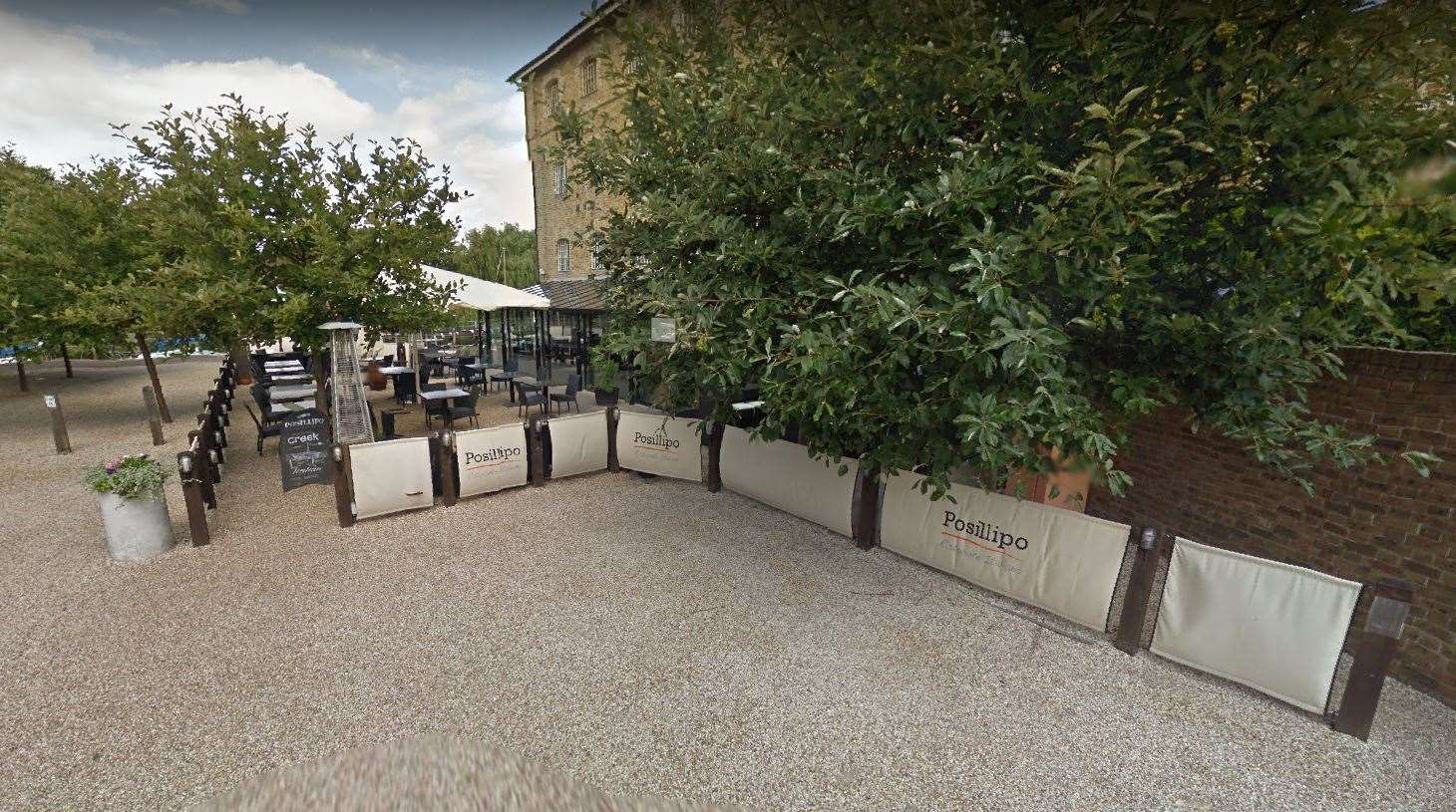 Posillipo in Faversham has been closed until further notice after a member of staff contracted Covid. Picture: Google