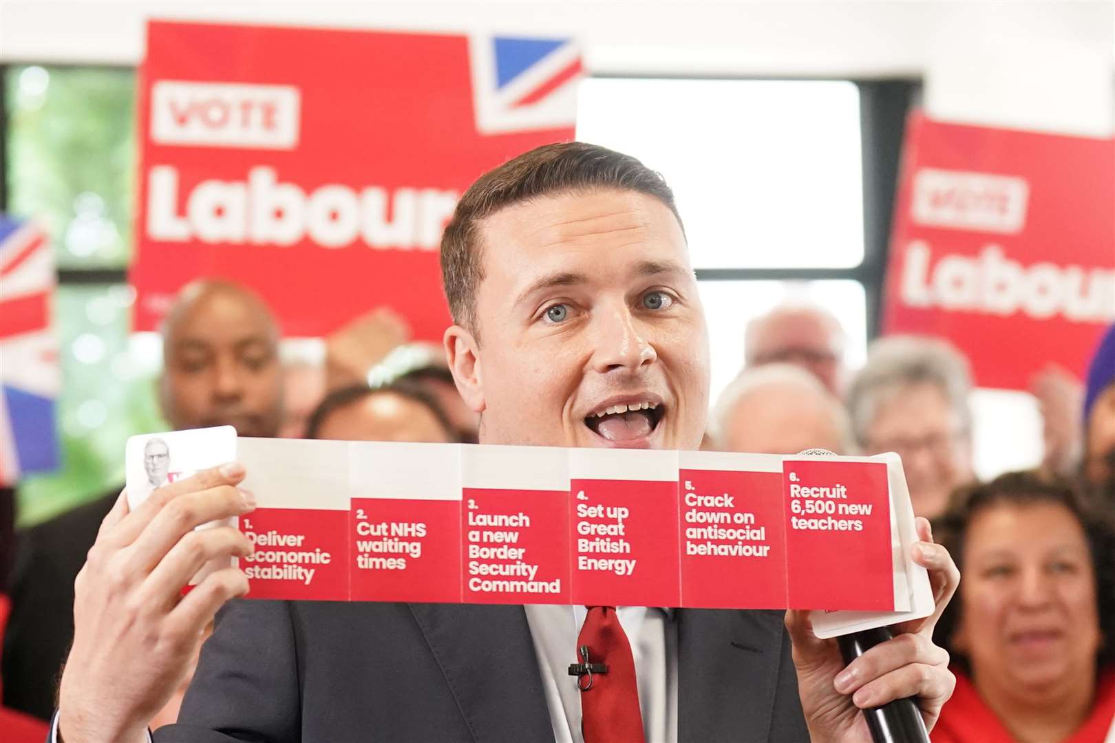 Wes Streeting (Stefan Rousseau/PA)