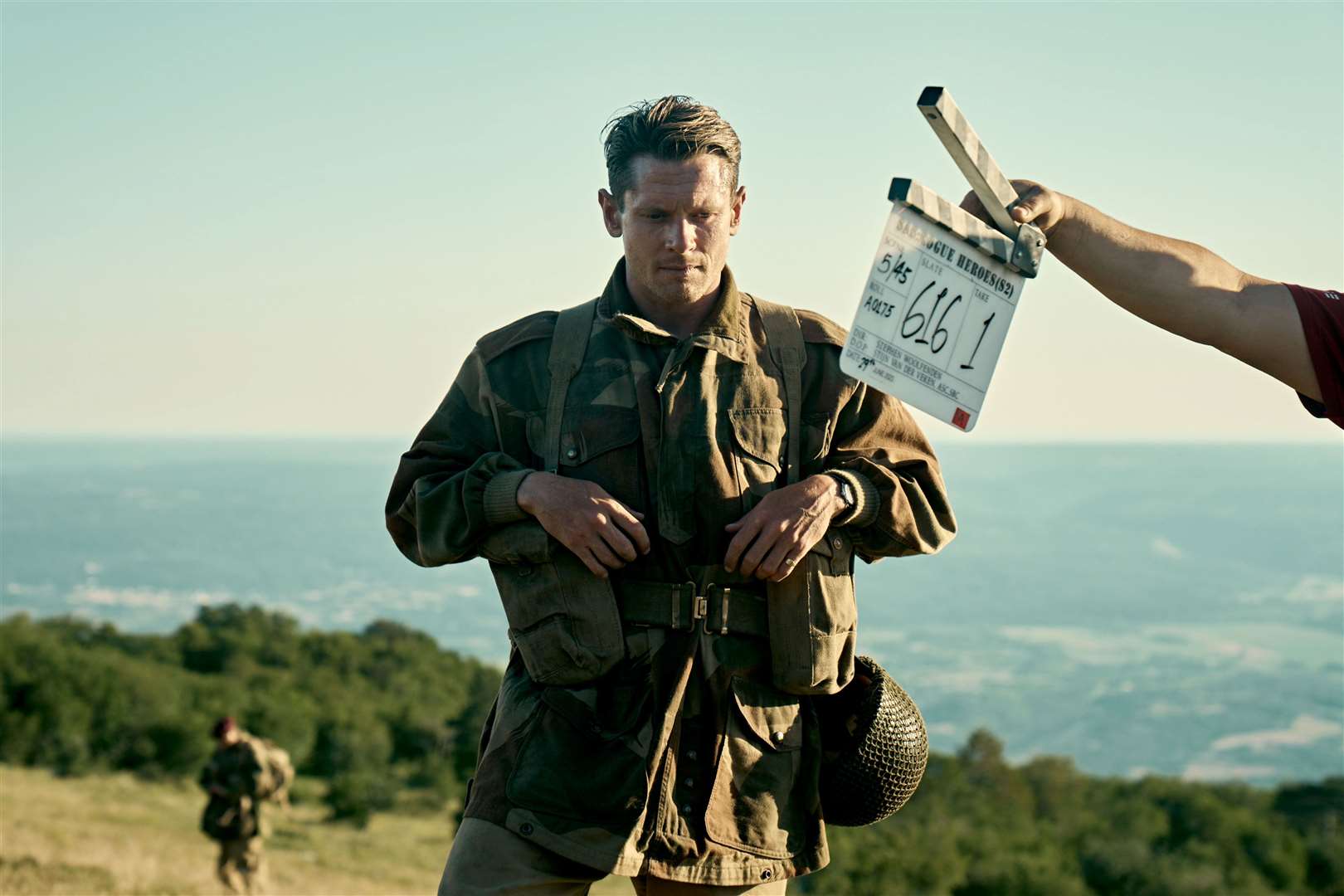 Jack O'Connell plays Paddy Mayne in the historical drama. Picture: BBC/Banijay UK/Robert Viglasky