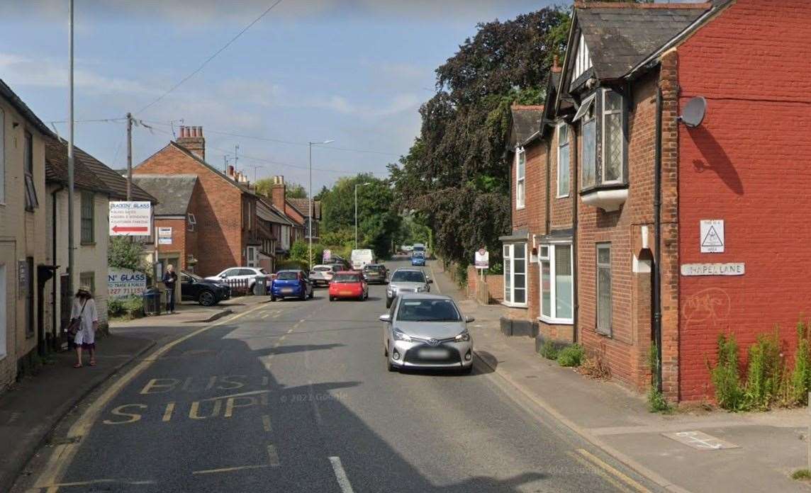 The incident happened on the A28 Mill Road in Sturry. Picture: Google