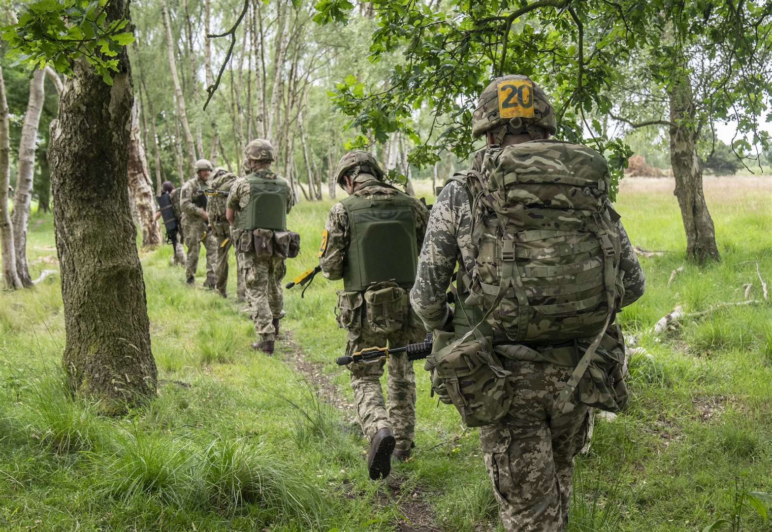 The current course is being run by the British Army and instructors from the Netherlands and Iceland (Danny Lawson/PA)