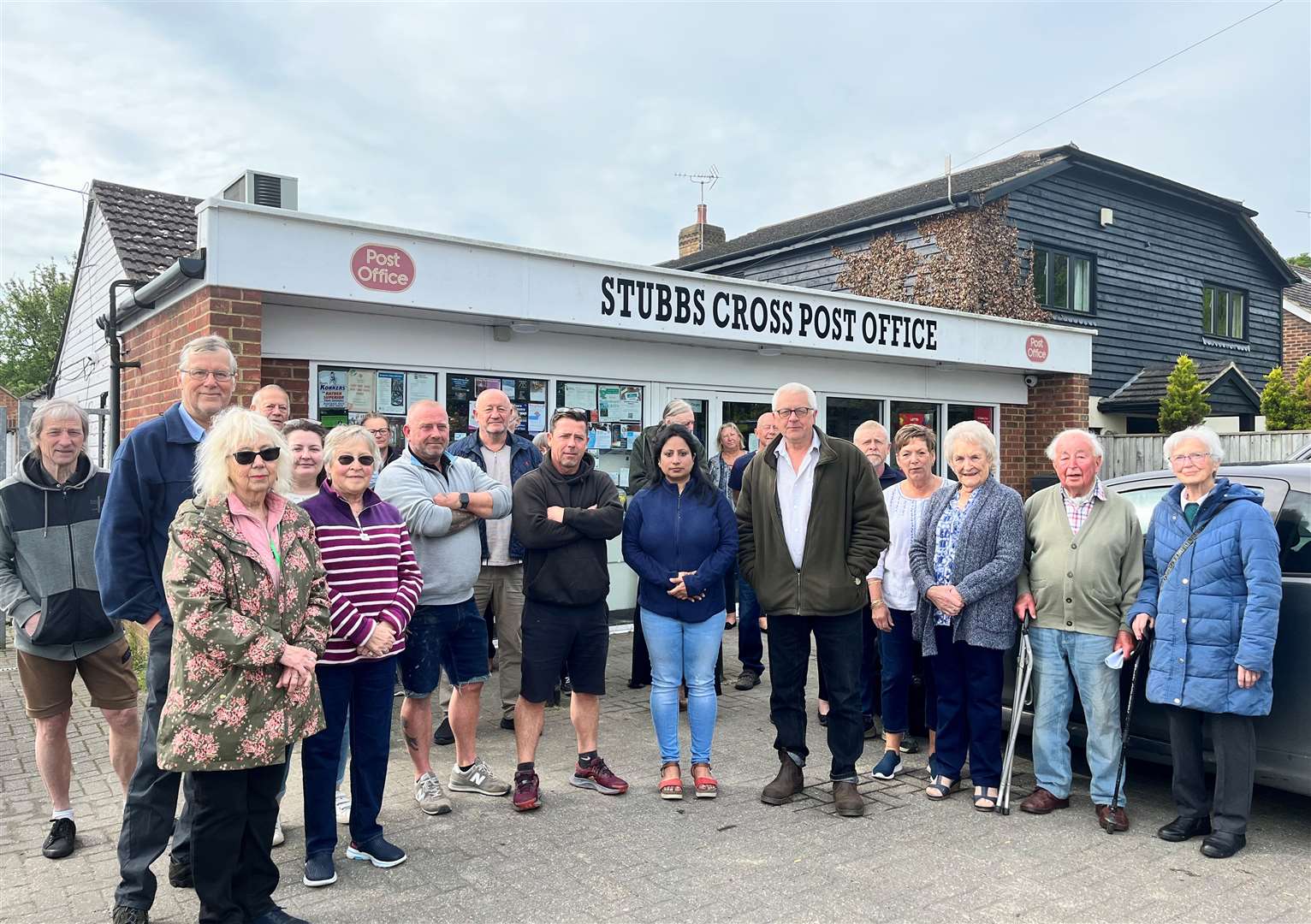 Residents and business owners in Shadoxhurst were a part of the almost 300 objections registered against the original plans for a wastewater treatment plant near their homes