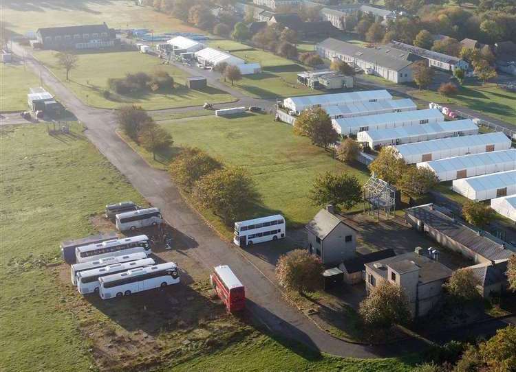 The Manston immigration processing centre