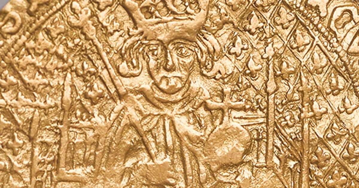 Detail of the rare coin showing Henry Tudor (Royal Mint/PA)