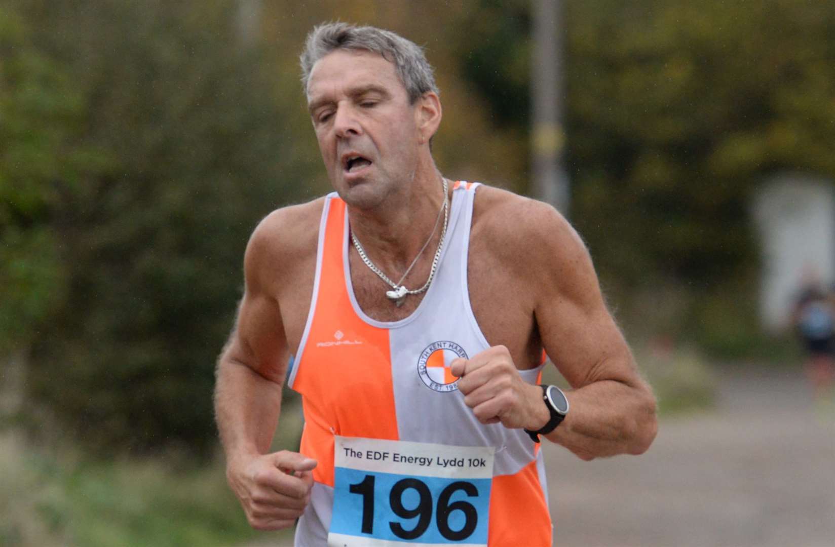Leigh Woods of South Kent Harriers. Picture: Chris Davey (53045562)