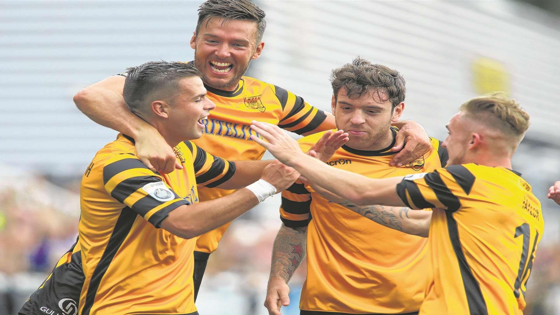 Jamie Coyle (centre) continues at centre-half while Jack Evans (right) is suspended Picture: John Westhrop