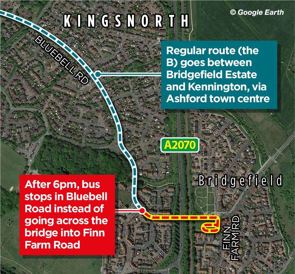 Stagecoach stopped serving the estate after 6pm due to anti-social behaviour