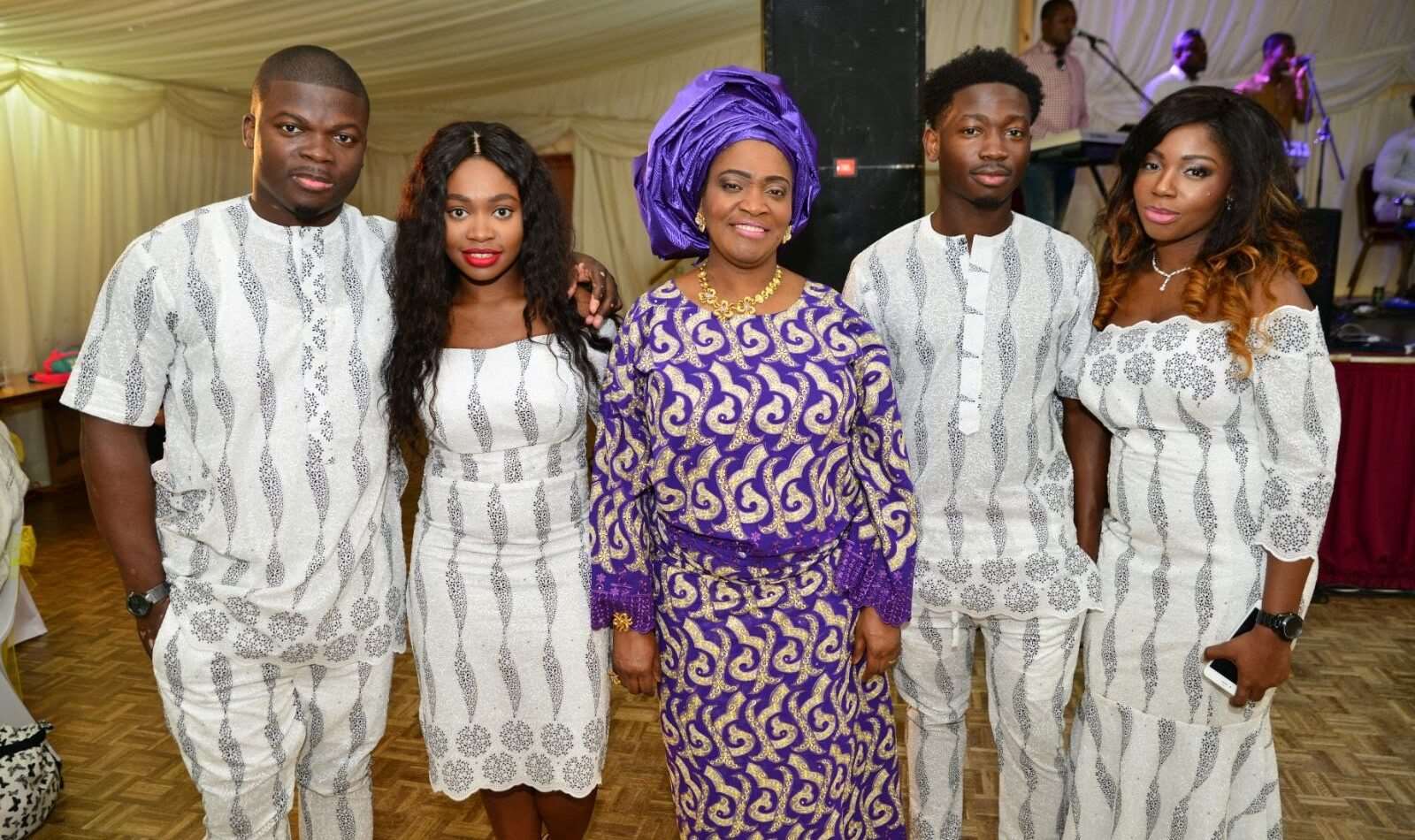 Ms Olaolorun with her children (left to right) Olajide, Oluwadamilola, Oladimeji and Oyinkansola Honey Iloba(Family handout)