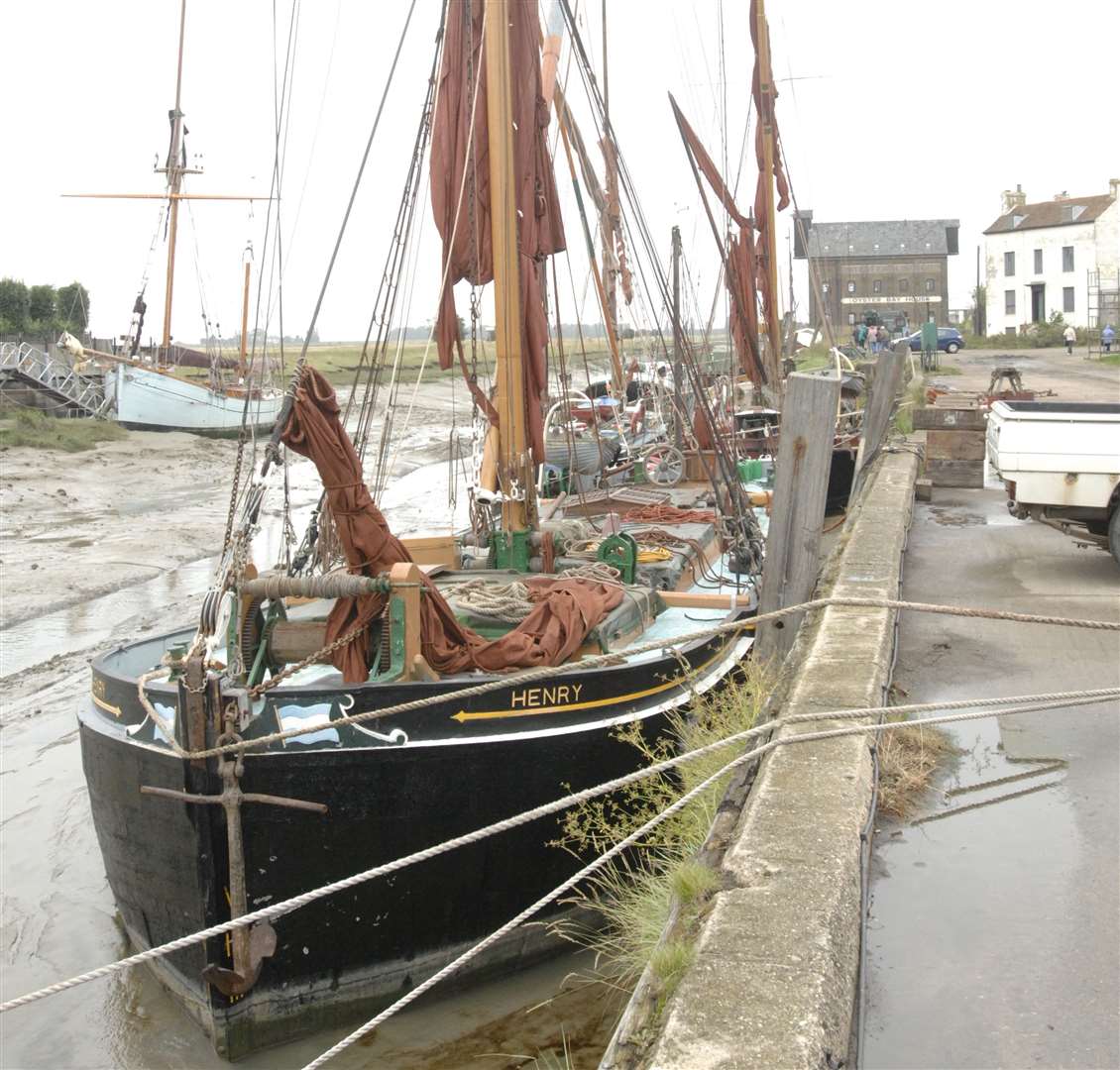 The historic quay in Faversham. Picture: Chris Davey