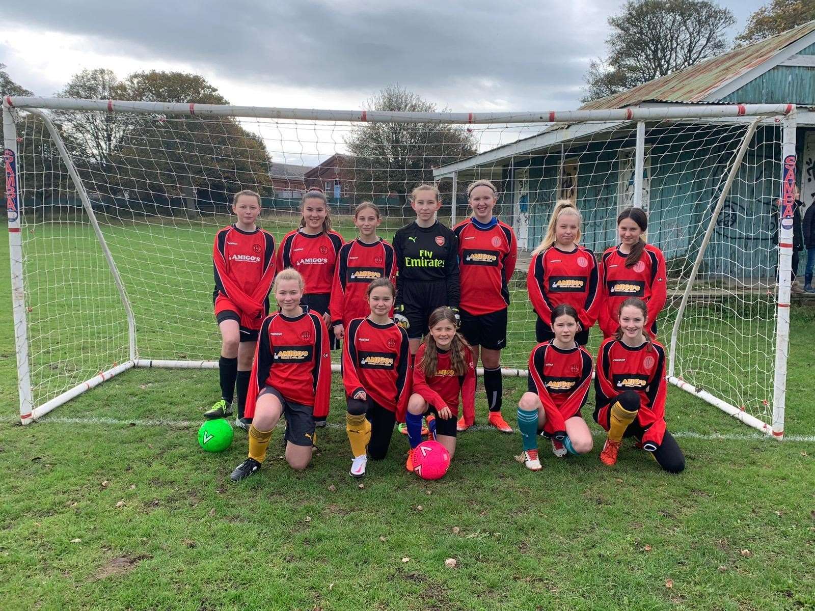 A girls team is among eight teams to play at the Foxborough Hill ground