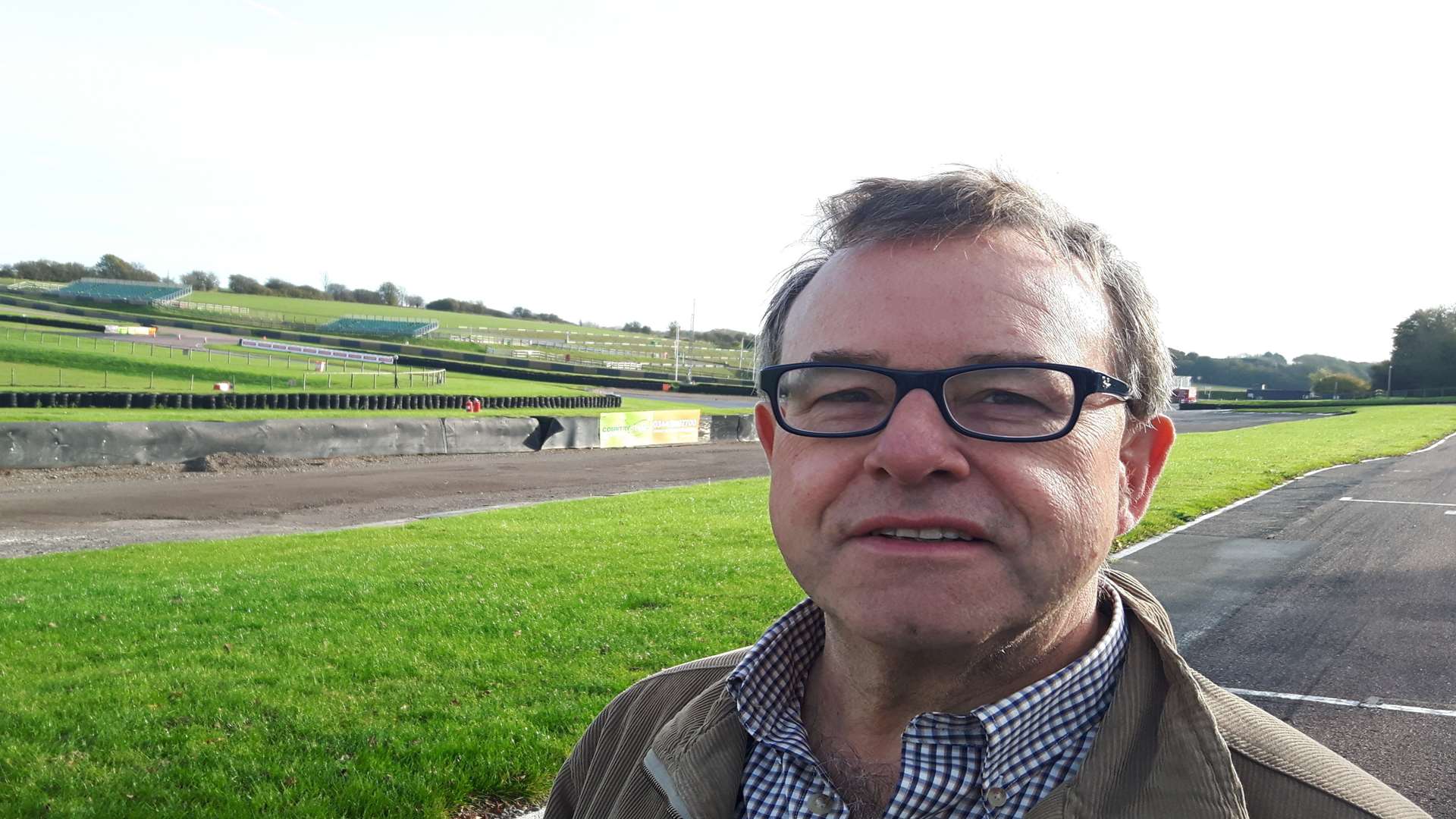 Adam Limbrey, business manager at Lydden Hill Race Circuit