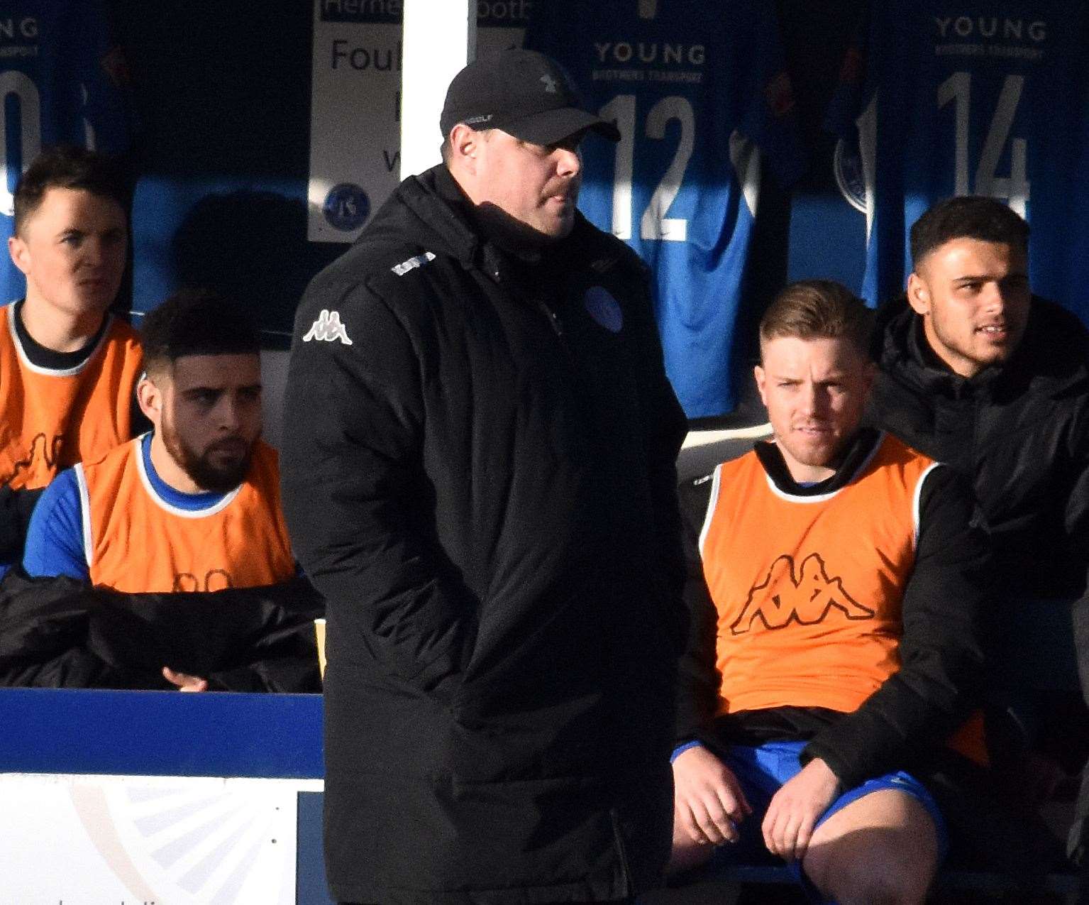 Herne Bay manager Ben Smith. Picture: Randolph File