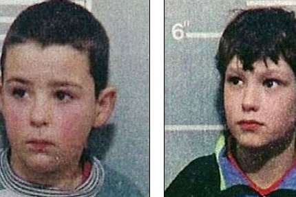 Robert Thompson and Jon Venables, who killed Jamie Bulger