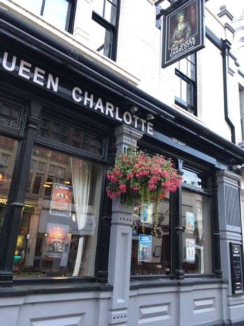 The Queen Charlotte in the High Street, Rochester