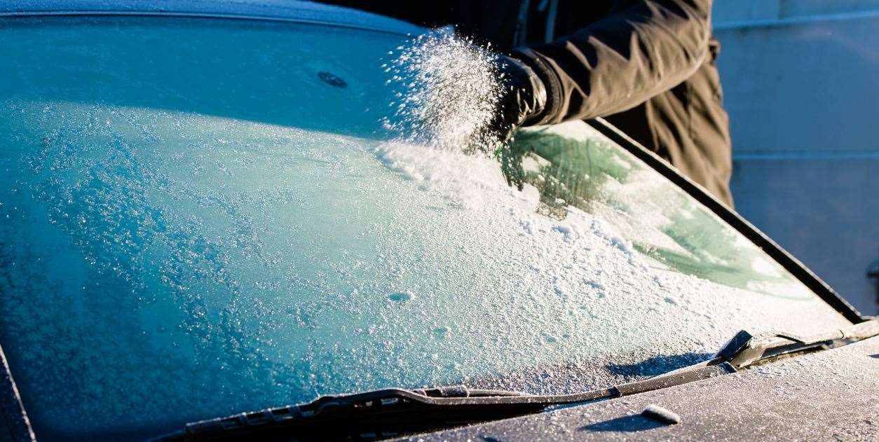 A yellow weather warning has been issued for ice. Picture: Jari Hindstroem