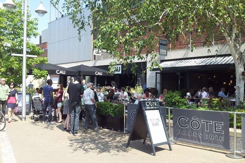 Restaurants on the Riverside Walk