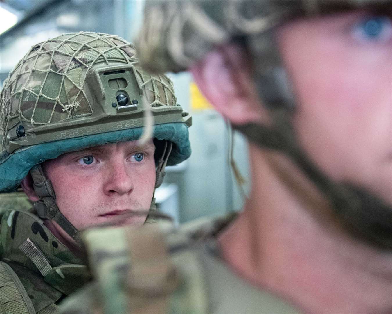 Members of 16 Air Assault Brigade arriving in Kabul (Leading Hand Ben Shread/MoD/Crown Copyright/PA)