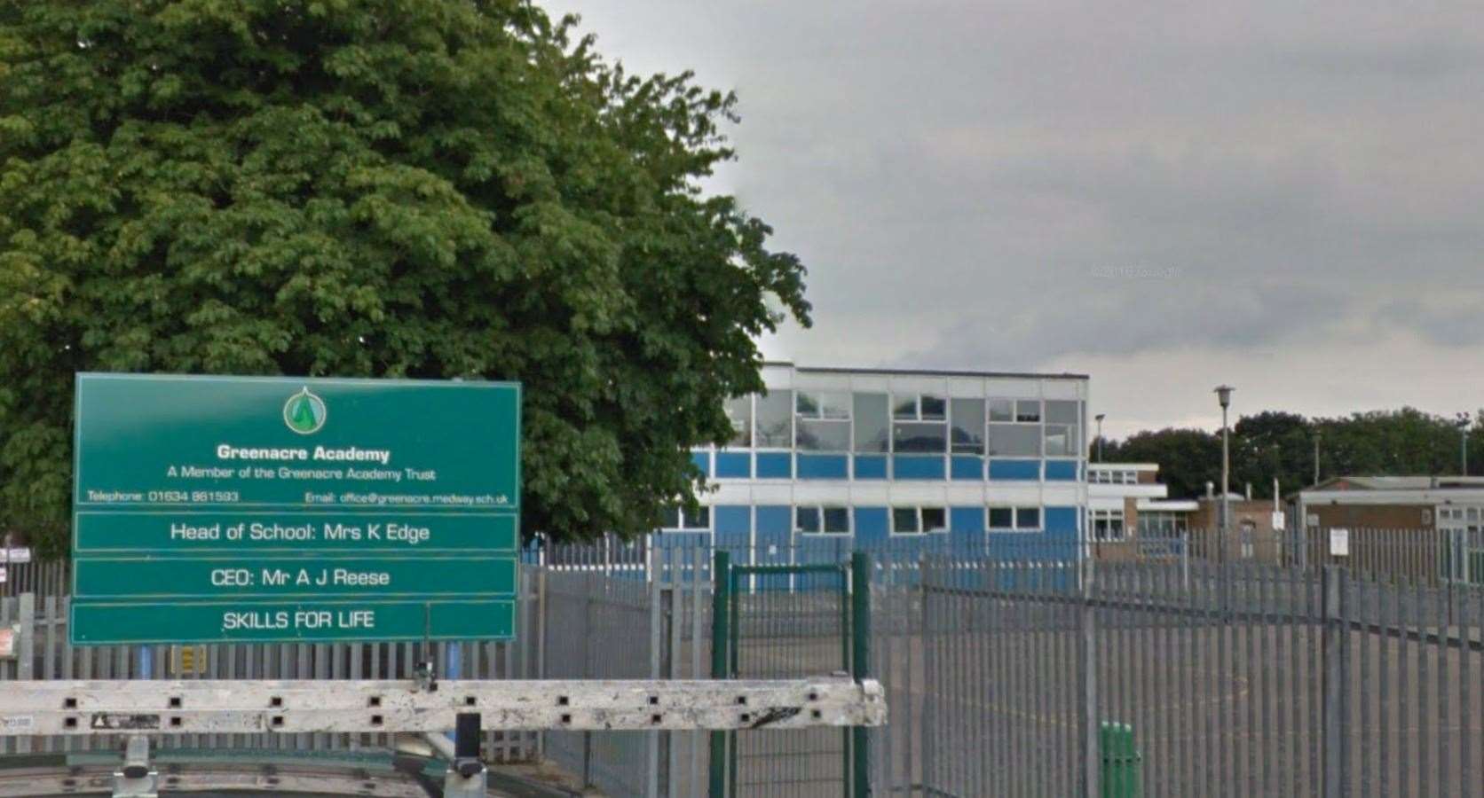 Greenacre Academy, in Walderslade. Picture: Google Street View