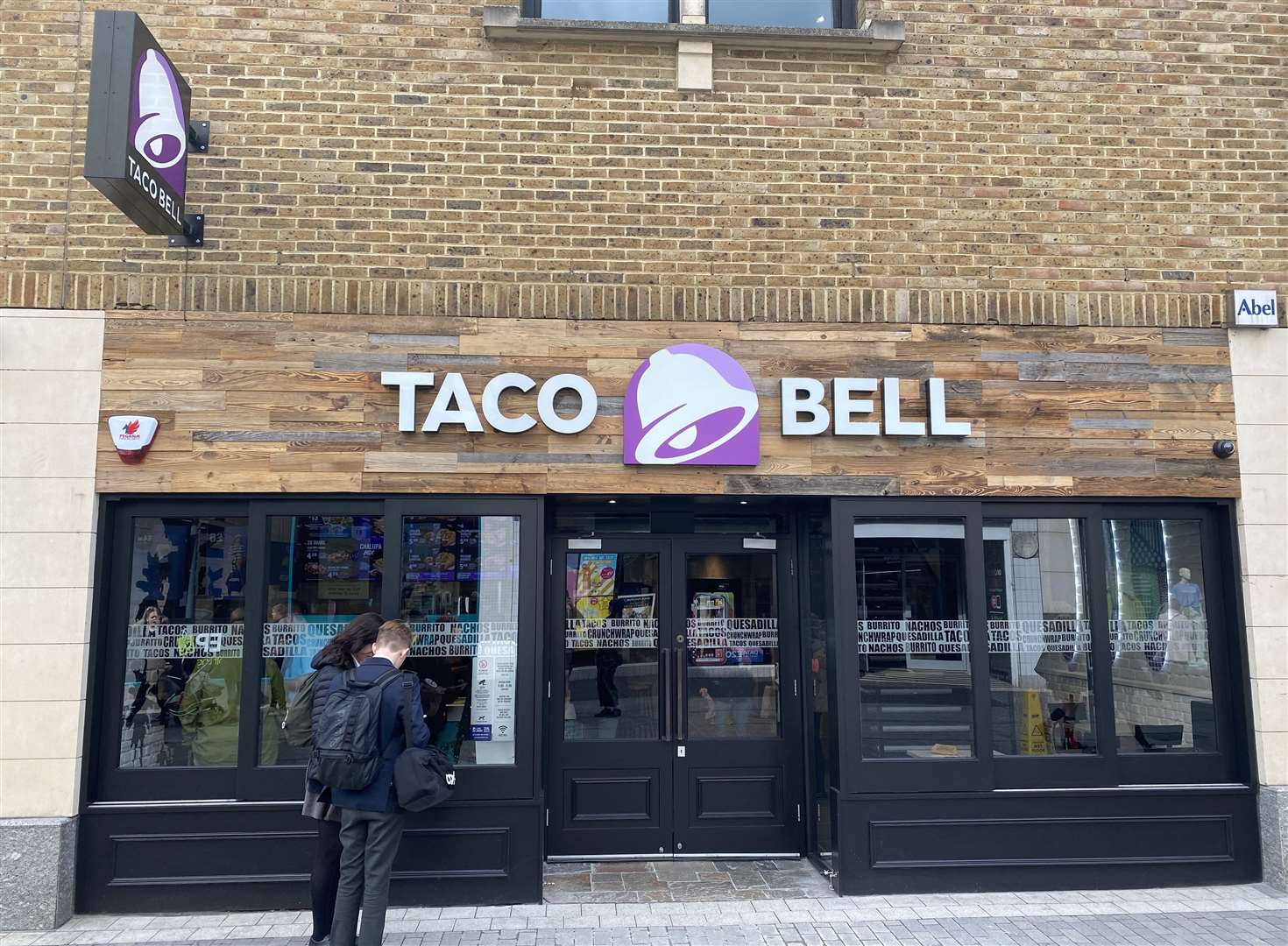 Taco Bell is located in Week Street, opposite Superdrug