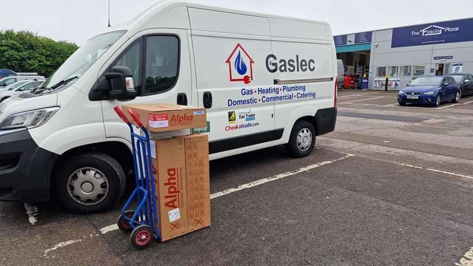 GasLecKent van with Alpha products. Picture GasLecKent Ltd.