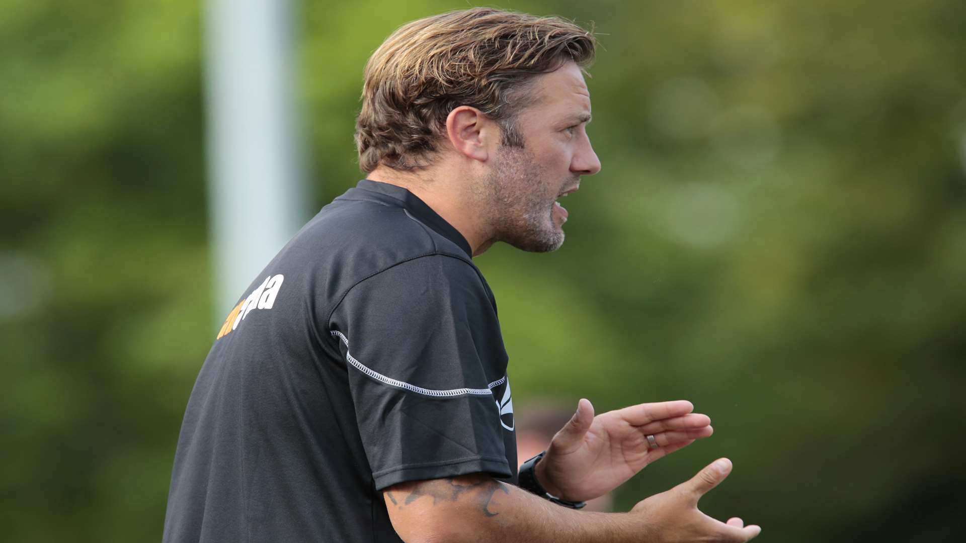 Maidstone United manager Jay Saunders Picture: Martin Apps