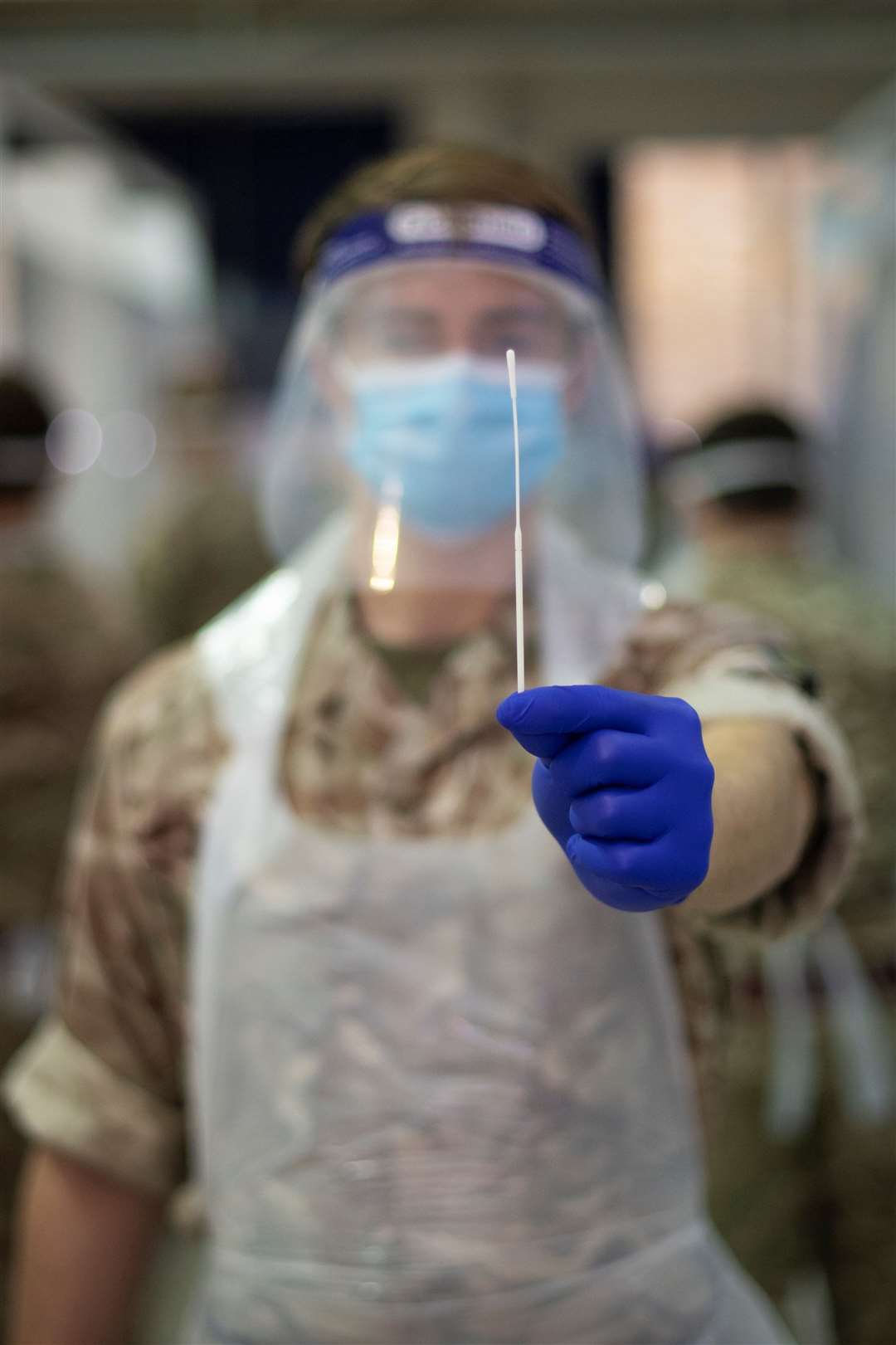 Soldiers at the Medway Resilience Unit