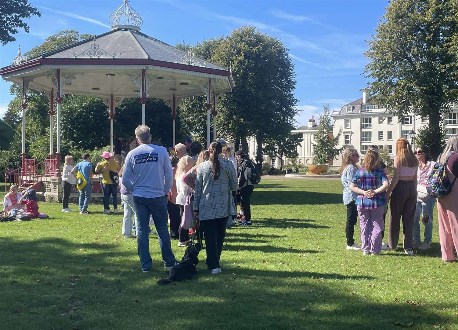 Friends of Tom Watson gathered at the bandstand in Canterbury to celebrate the life of the 18-year-old