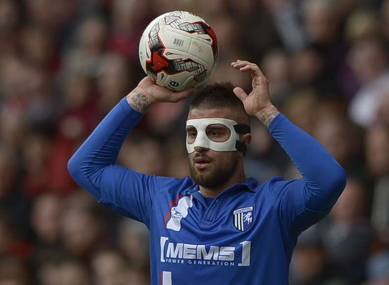 Max Ehmer says responsibility for goals must be shared by the whole team at Gillingham Picture: Barry Goodwin