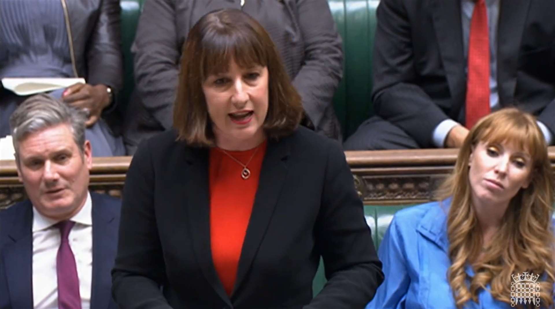 Shadow Chancellor Rachel Reeves responds to Jeremy Hunt’s statement (House of Commons/PA)