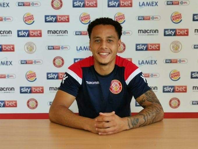 Elliott List signed for Stevenage before the weekend, paying Gillingham an undisclosed fee Picture: Stevenage FC