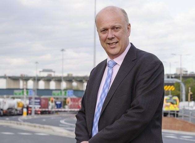 Secretary of state Chris Grayling