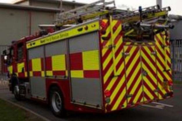 Fire crews attended the blaze.