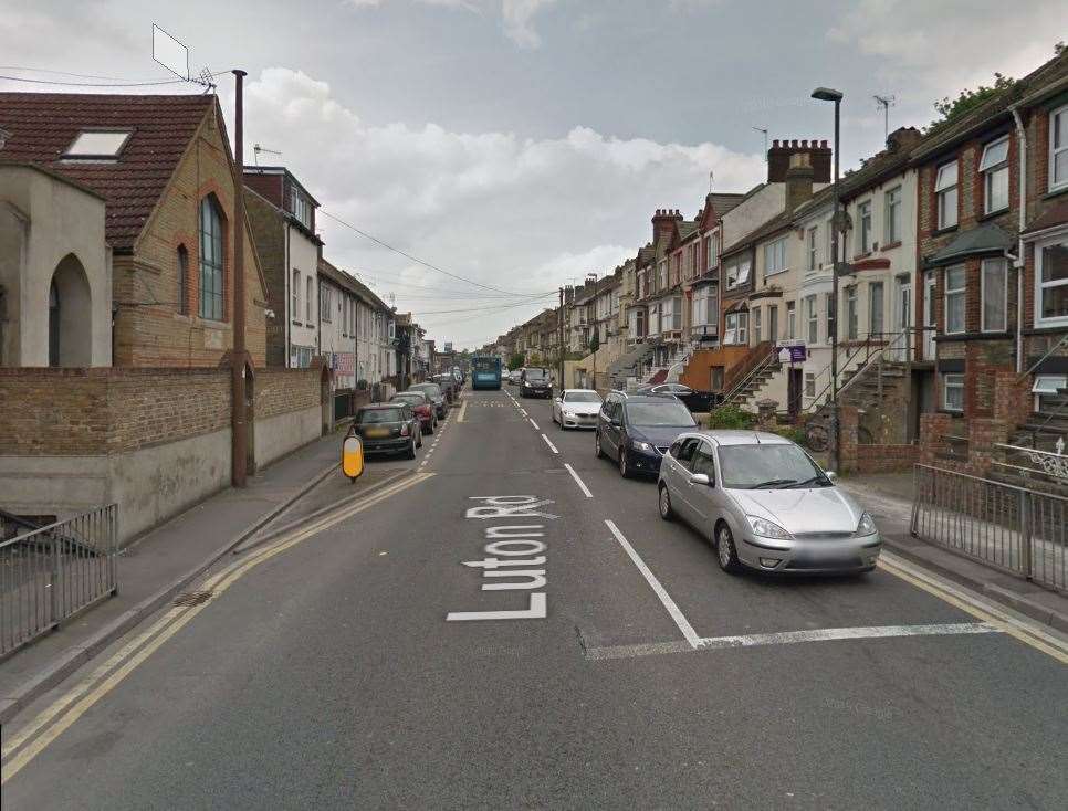 Luton Road, Chatham. Image from Google Maps