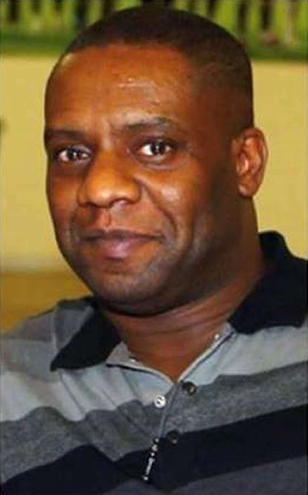 A photo of Dalian Atkinson shown to the jury by his partner Karen Wright (Handout/PA)