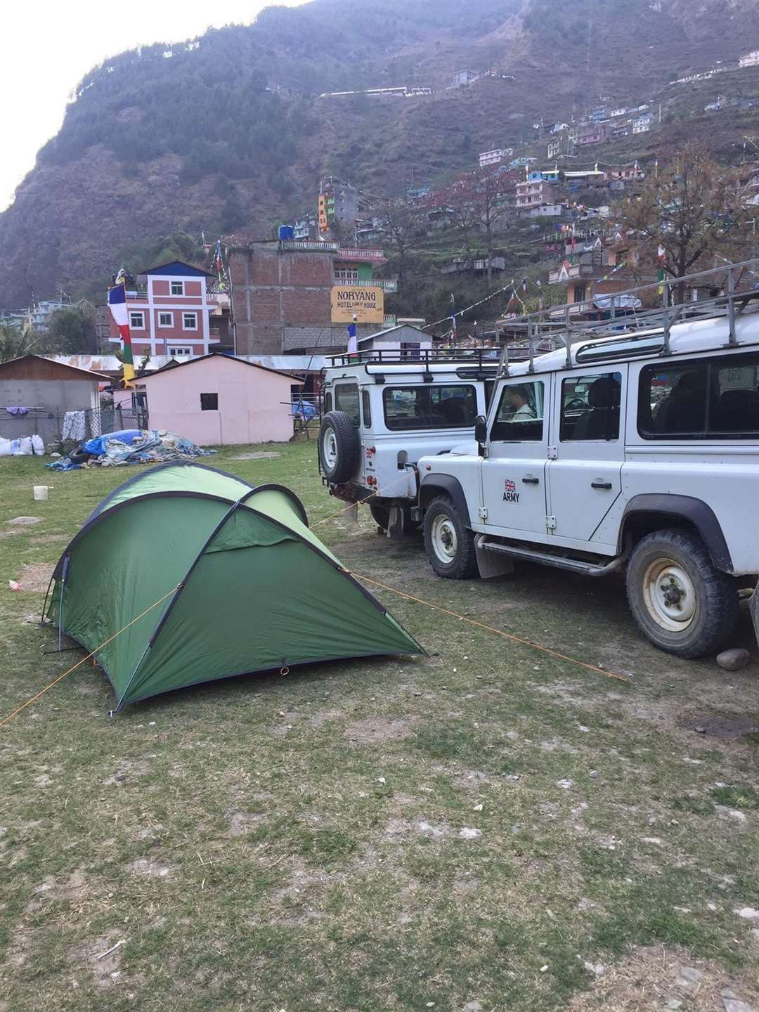 The rescue mission is being carried out by the British Gurkhas regiments (FCO)