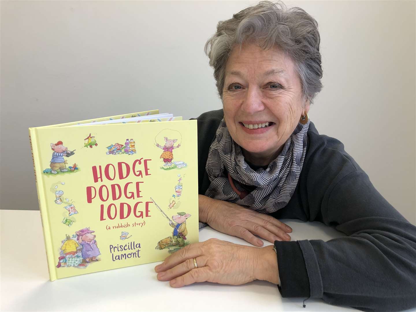Priscilla Lamont, author of Hodge Podge Lodge.