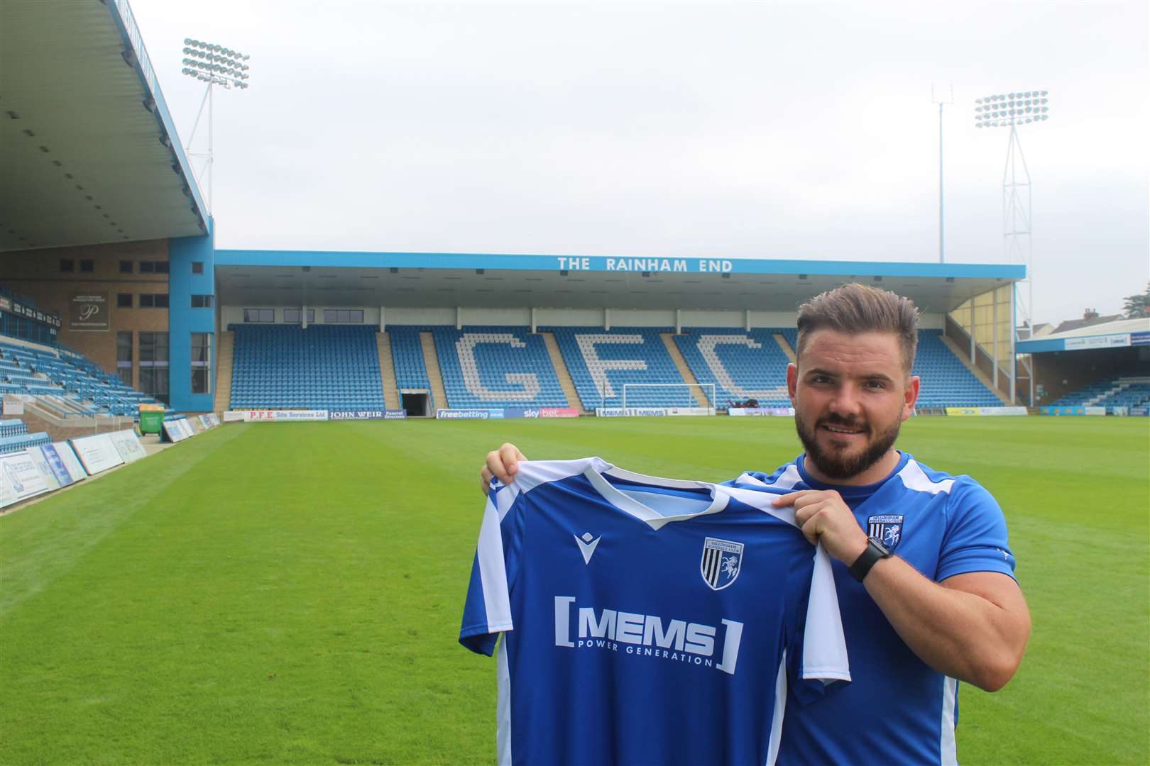 Gillingham's new signing Alex MacDonald Picture: GFC (40494184)