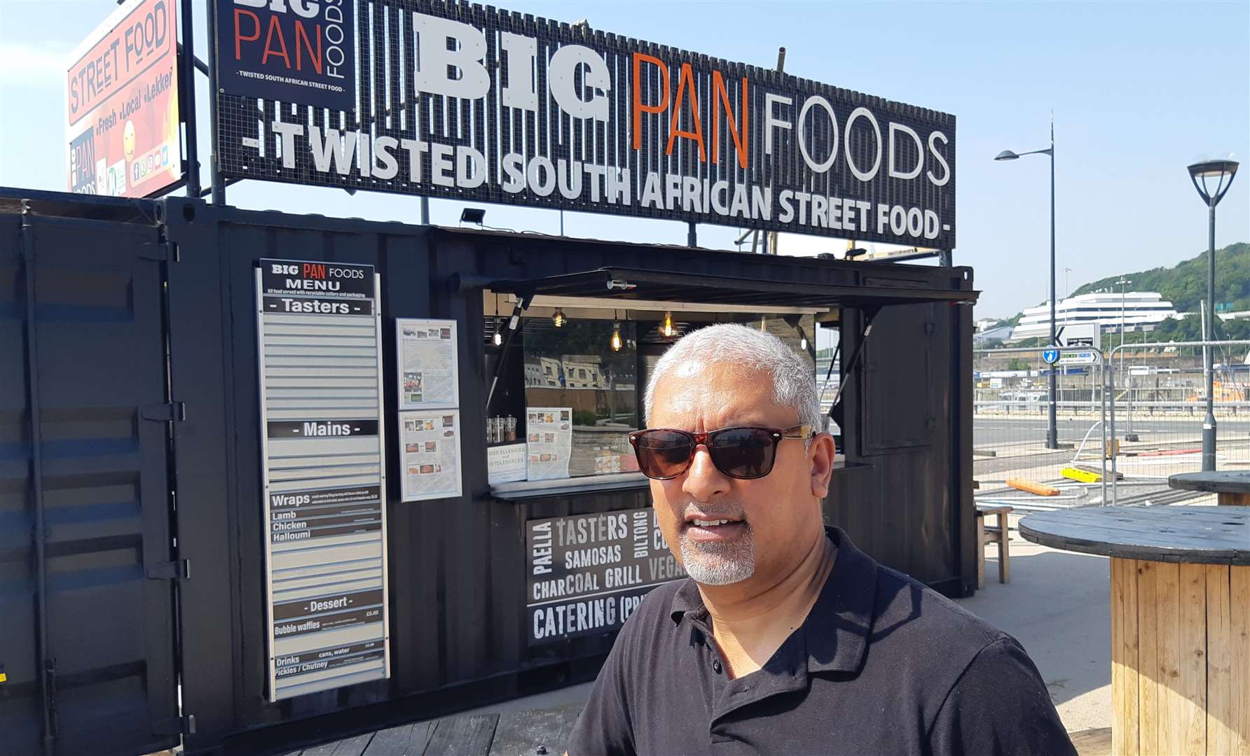 Vaz Govender, of Big Pan Foods. Picture: Sam Lennon