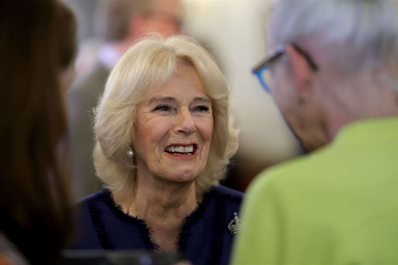 The Queen Consort had a secret meeting with the then Archbishop of Canterbury George Carey (Chris Jackson/PA)