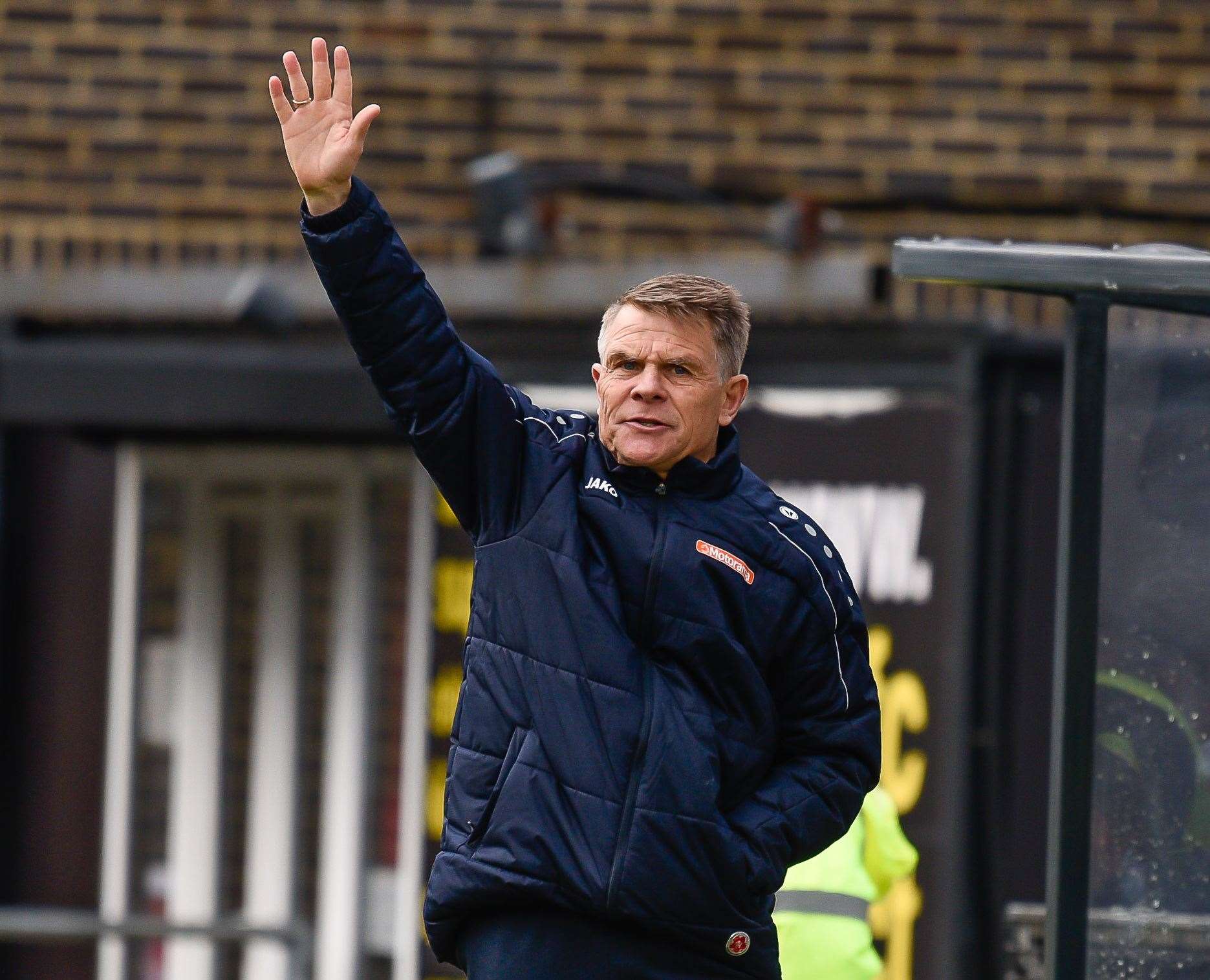 Dover manager Andy Hessenthaler. Picture: Alan Langley