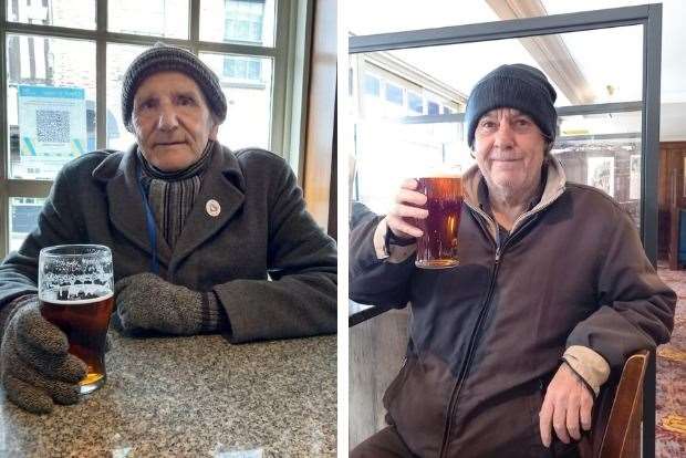 Bob Mcintosh, 67, and Barry Fleet, 70