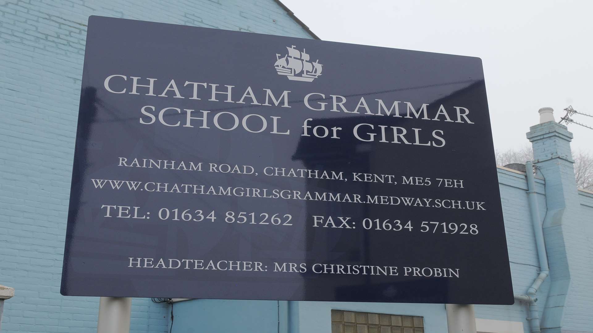 Chatham Grammar School for Girls, Rainham Road, Chatham.