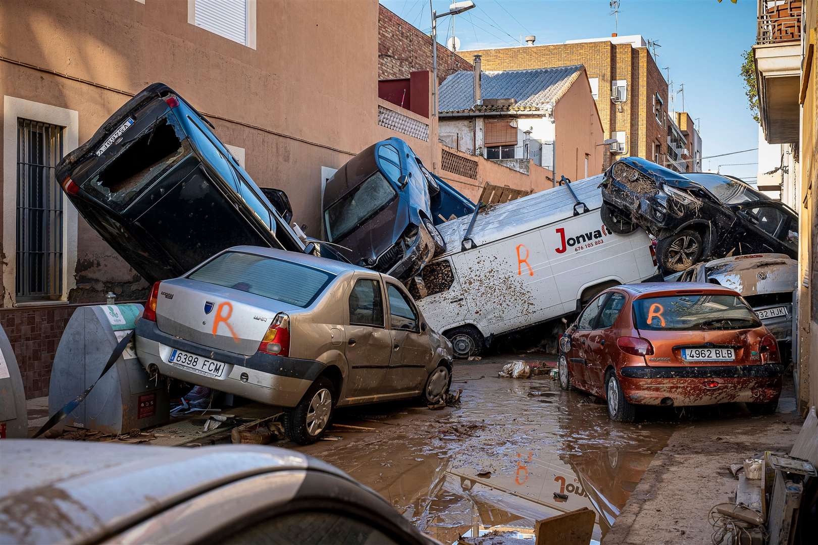 The effects of the floods in Valencia in October were devastating (Alamy/PA)